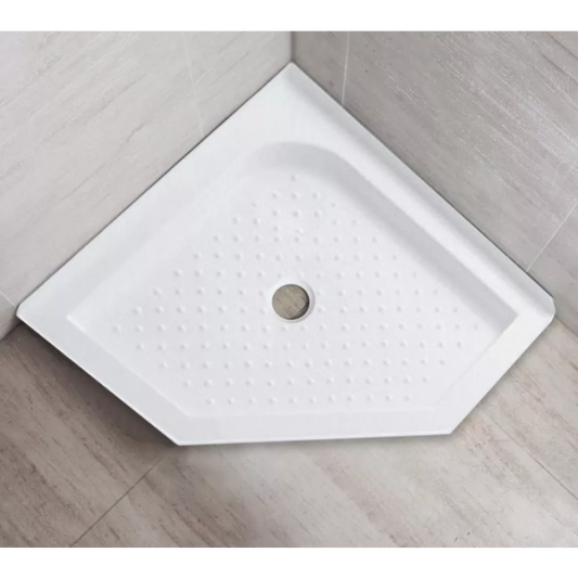 Shower Tray Diamond Shape Center/Corner Waste