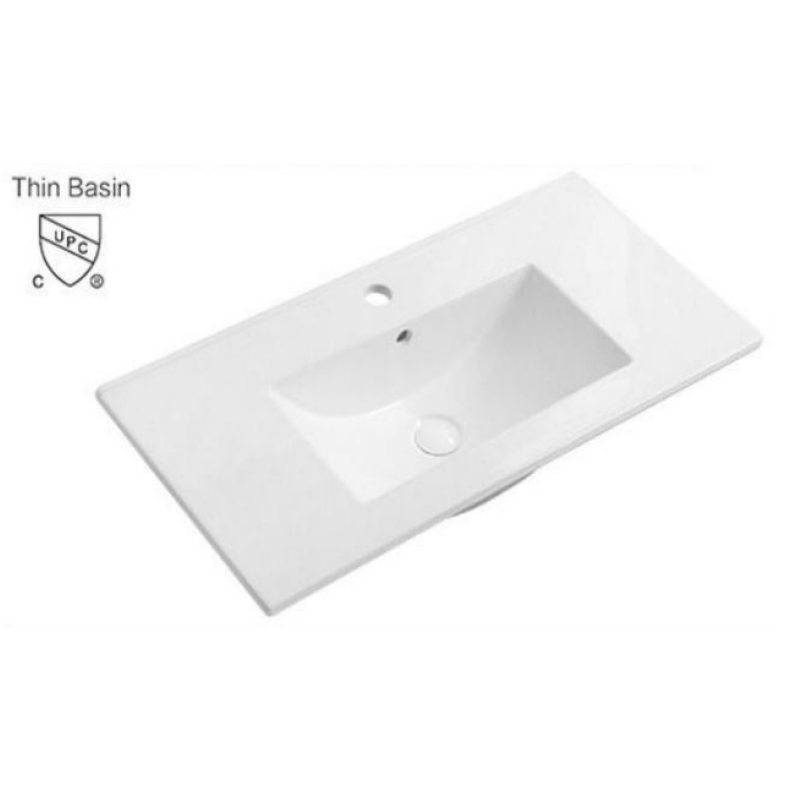 Ceramic Basin Vanity Top 610*460*17mm DNCB6146