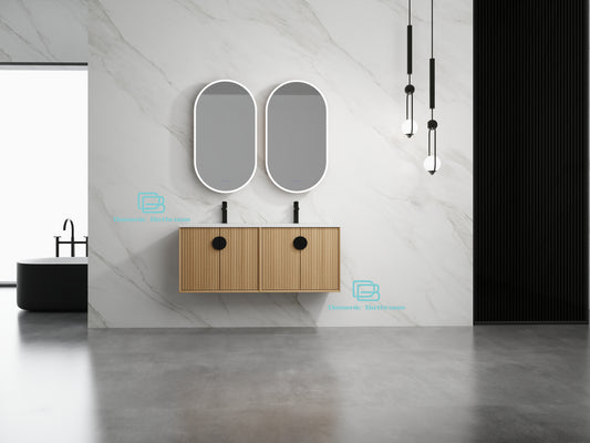 EVELYN WALL HUNG Plywood VANITY 1200MM DOUBLE BASIN