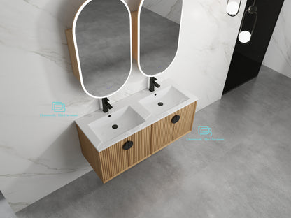 EVELYN WALL HUNG Plywood VANITY 1200MM DOUBLE BASIN