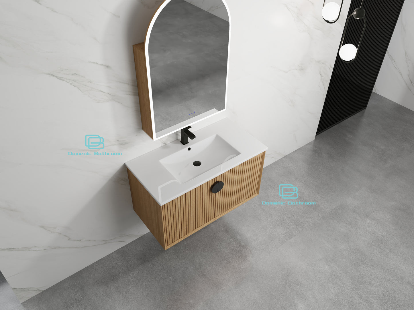 EVELYN WALL HUNG Plywood VANITY 900MM