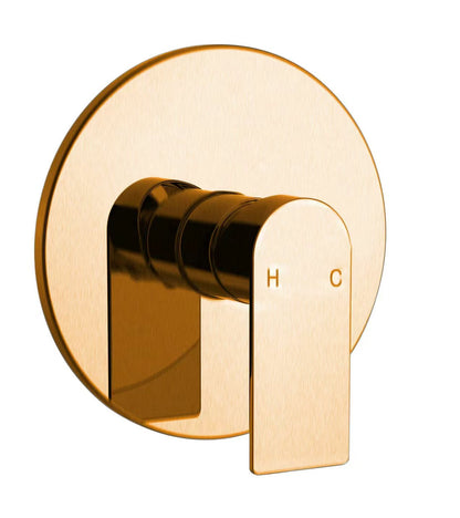 Domenic SM06 Round Shower/Bath Mixer Chrome/Matte Black/Brushed Nickel/Gun Metal/Brushed Brass