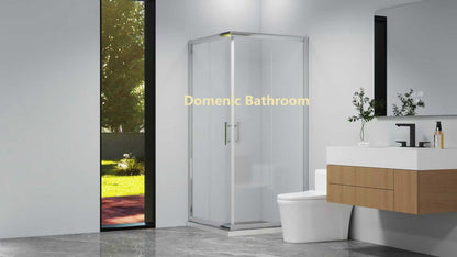 DN8016 SHOWER BOX SQUARE TWO SIDE DOUBLE DOORS 900*900*1900MM High