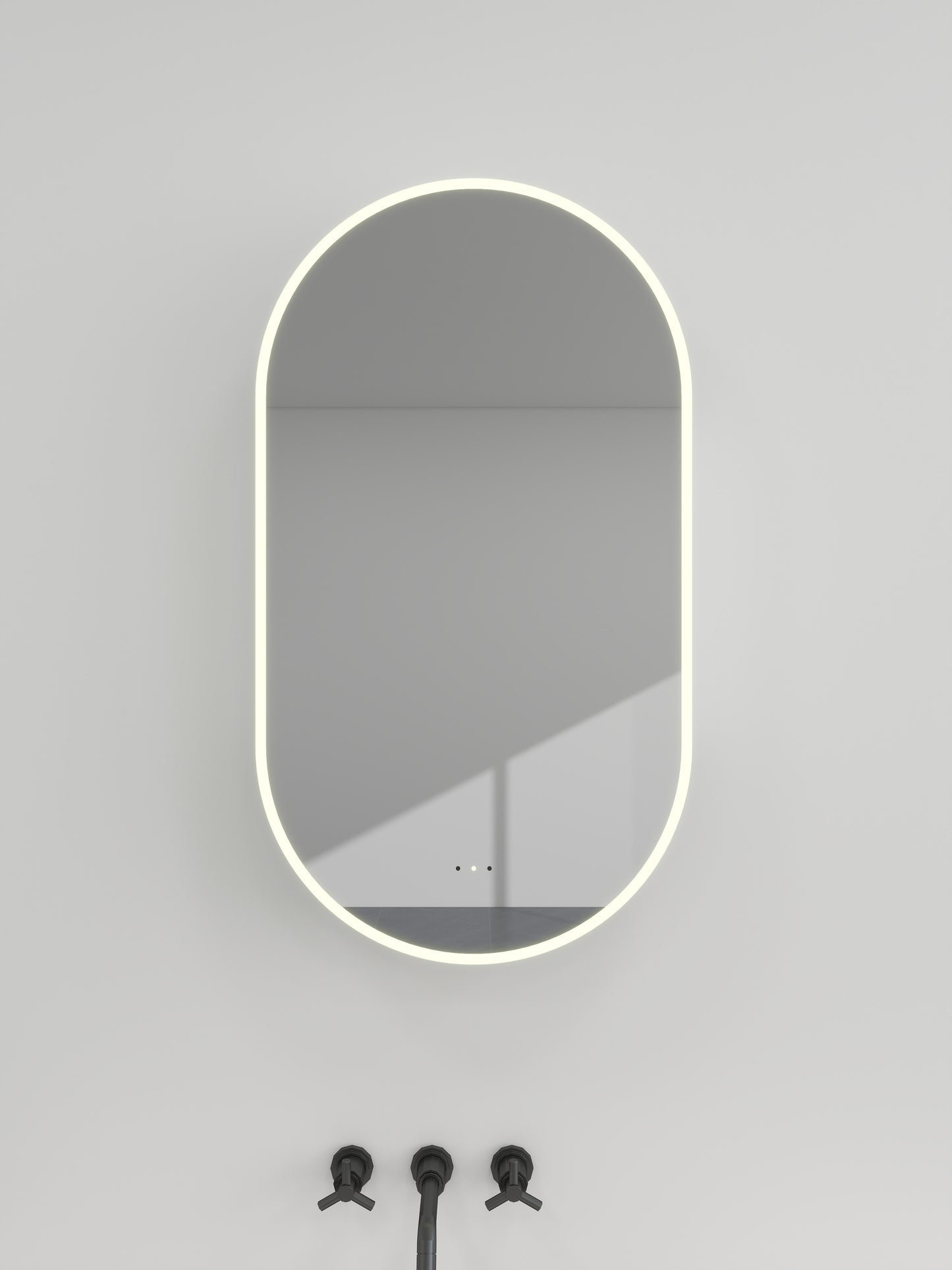 Kingo LED Mirror Cabinet Oval5090 -Clearance