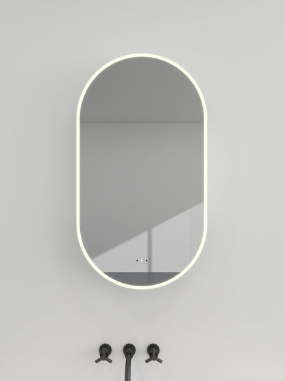 Kingo LED Mirror Cabinet Oval5090 -Clearance