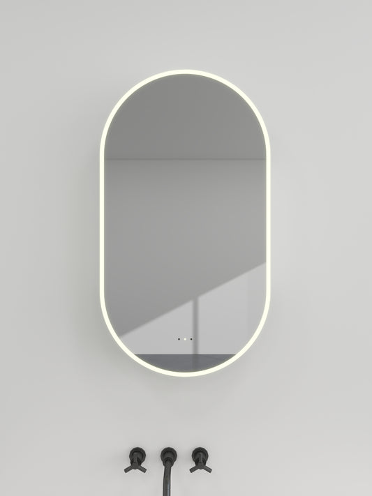 Kingo LED Mirror Cabinet Oval5090 -Clearance