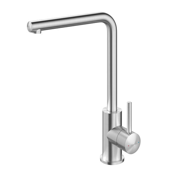 Methven Minimalist Square Neck Sink Mixer Stainless Steel - Lead Free