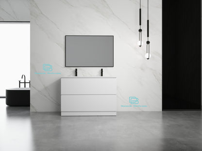 Rose FloorStanding Plywood VANITY 1200MM DOUBLE BASIN