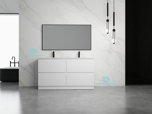 Rose FloorStanding Plywood VANITY 1500MM DOUBLE BASIN