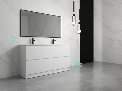 Rose FloorStanding Plywood VANITY 1500MM DOUBLE BASIN