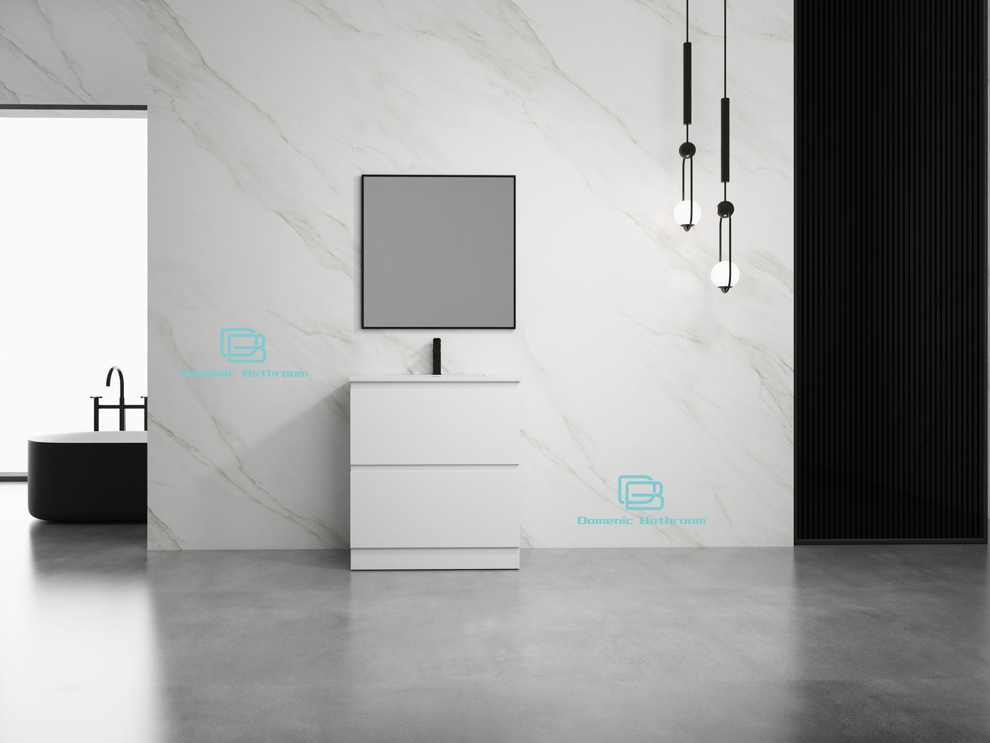 Rose FloorStanding Plywood  VANITY 750MM