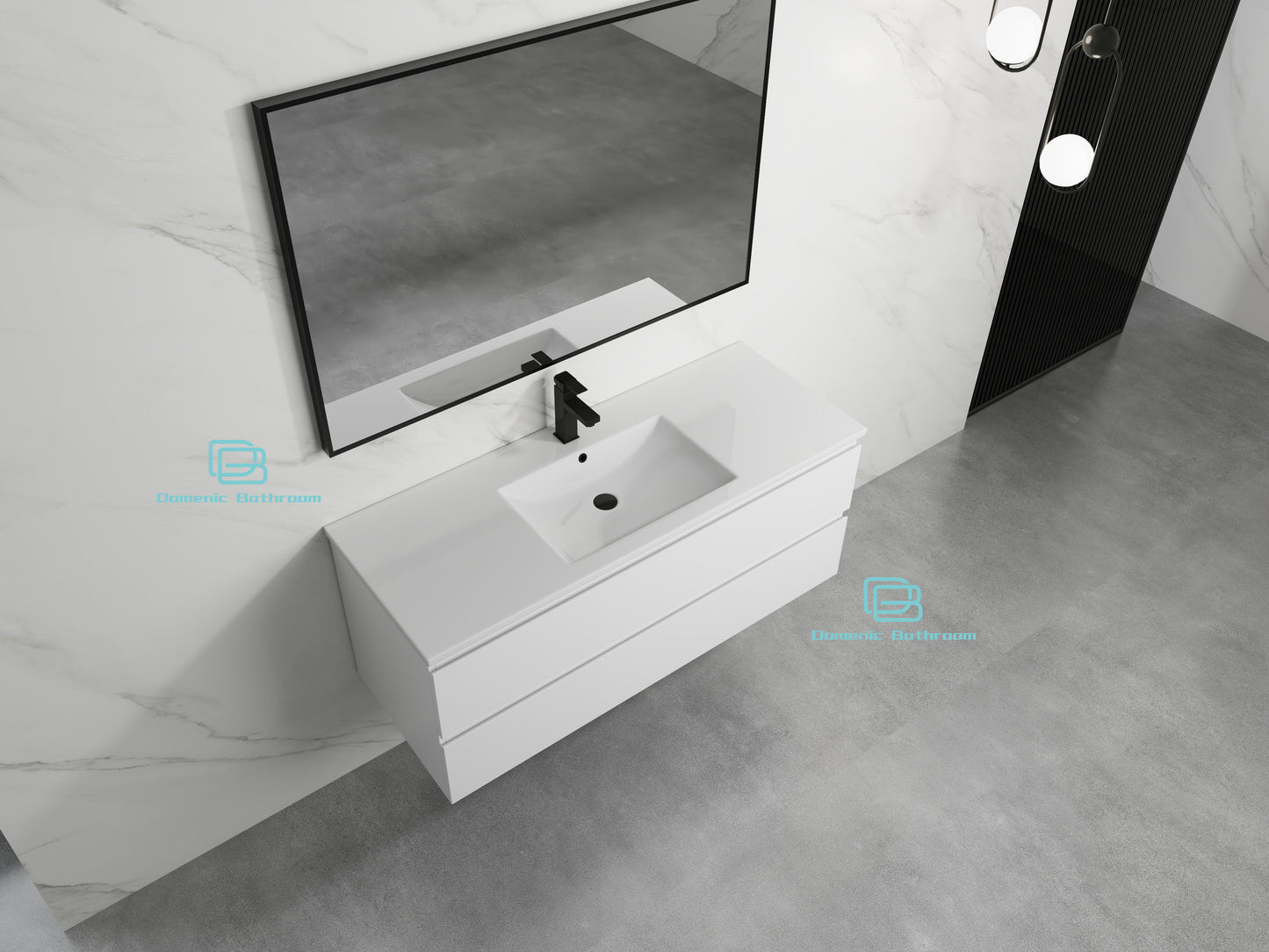 Roselyn Wall Hung Plywood VANITY 1200MM SINGLE BASIN