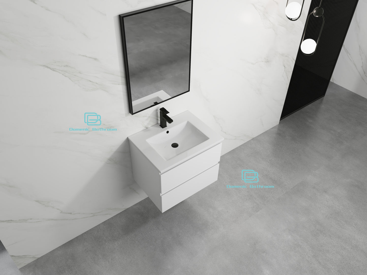 Roselyn Wall Hung Plywood VANITY 600MM