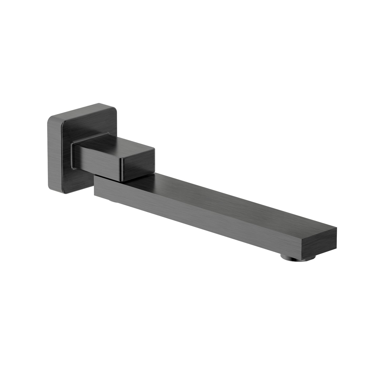 Domenic SP05 Square Swivel Chrome/Matte Black/Brushed Nickel/Gun Metal Bathtub Spout