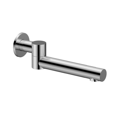 Domenic SP07 Round Swivel ChromeMatte Black/Brushed Nickel/Gun Metal Bathtub Spout