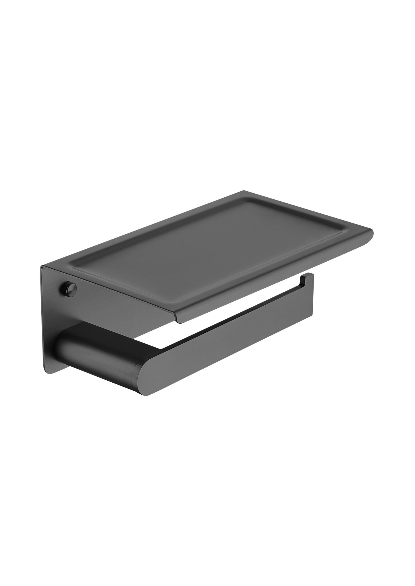 DNT5 Toilet paper roll holder with shelf