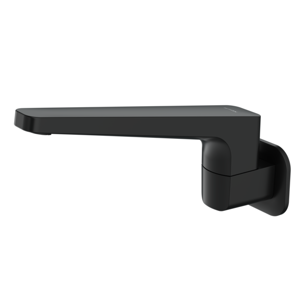 Methven Waipori Wall Mounted Swivel Bath Spout (Matte Black)