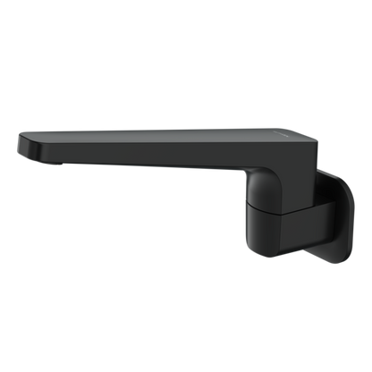 Methven Waipori Wall Mounted Swivel Bath Spout (Matte Black)