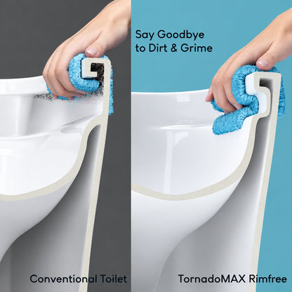 DN-CIAGA Nano Glazing Ceramic White Toilet Suite-Back to wall Whirlpool Two Piece Toilets