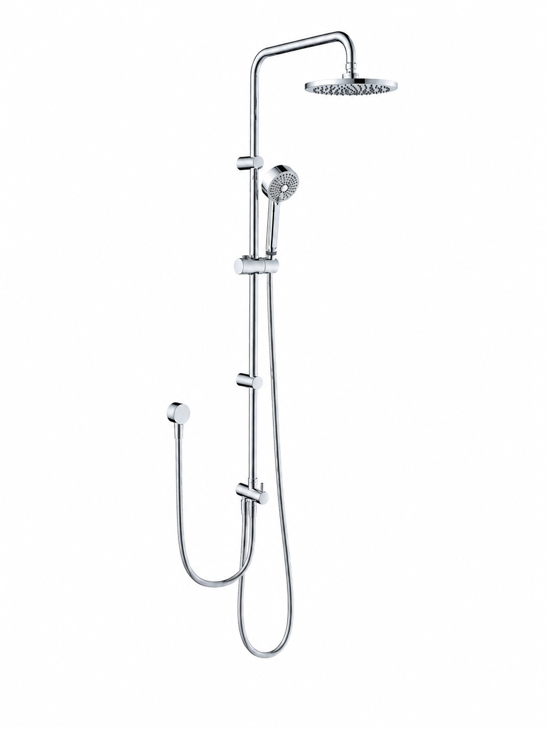 Englefield Studio Dual Rain Shower Round with Elbow