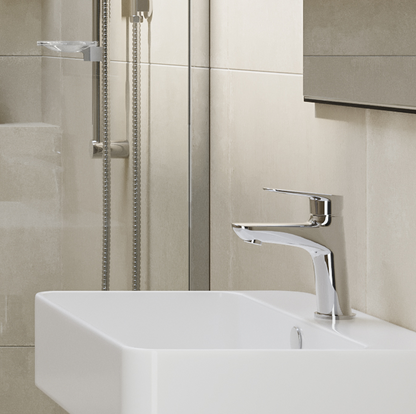 ELEMENTI CURA BASIN MIXER CHROME