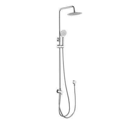 Domenic SH8651 Round Chrome/Matte Black/Brushed Nickel/Gun Metal/Brushed Brass Twin Rain Shower Without Mixer