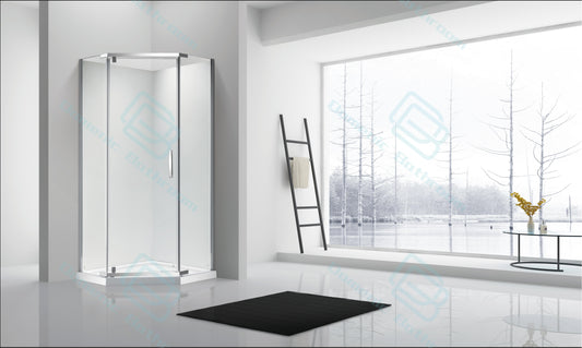 SHOWER BOX DIAMOND SWING DOOR 1900 High