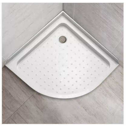 Shower Tray Curved Center/Corner Waste