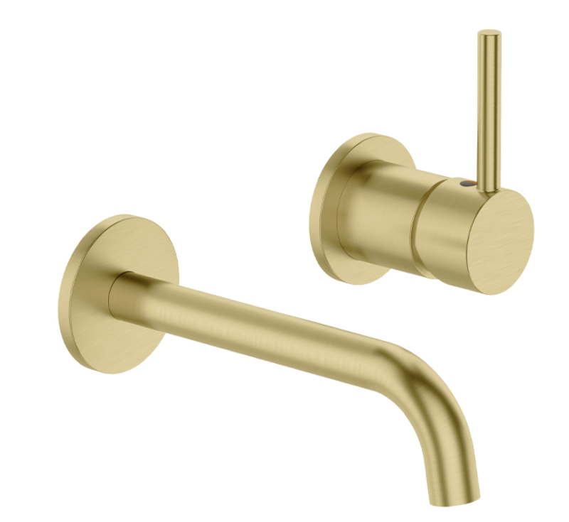 Domenic SP8680 Round Bath Mixer with Spout Chrome/Matte Black/Gun Metal/Brushed Nickel/Brushed Brass