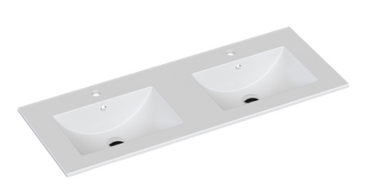 Ceramic Double Basin Vanity Top 1510*465*170mm DNCB15146D