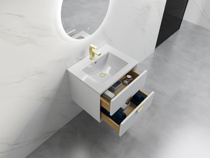 ELVA WALL HUNG Plywood VANITY 600MM