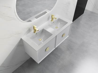 ELVA WALL HUNG Plywood VANITY 1200MM DOUBLE BASIN