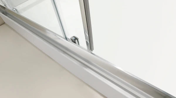 DN-8019 SHOWER GLASS SLIDING Door and Return 1900MM HIGH