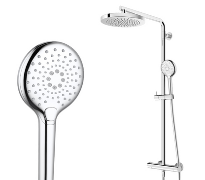 Elementi SPLASH PLUS 3FCT COLUMN SHOWER WITH INTEGRATED THERMOSTATIC MIXER