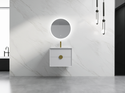 ELVA WALL HUNG Plywood VANITY 600MM