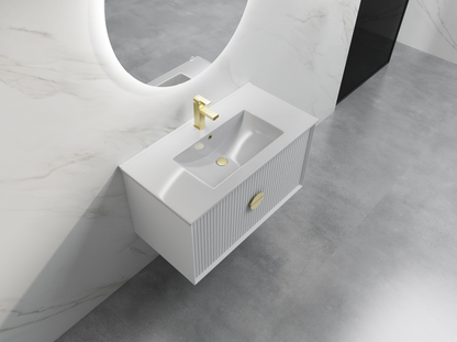 ELVA WALL HUNG Plywood VANITY 900MM