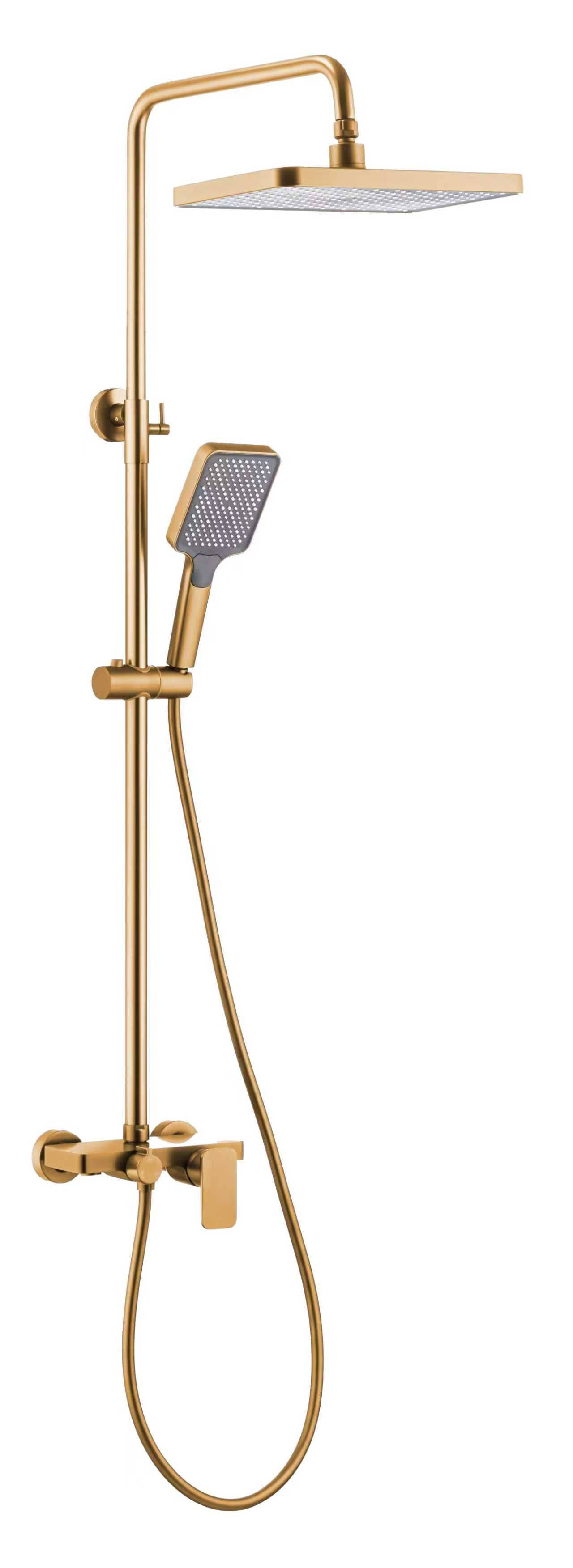 Domenic SH2124+ Square Twin Rain Shower – Domenic Bathroom