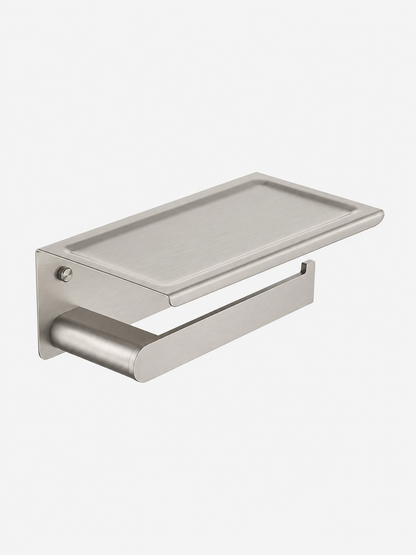 DNT5 Toilet paper roll holder with shelf