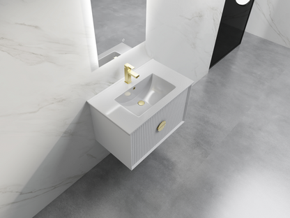 ELVA WALL HUNG Plywood VANITY 750MM
