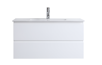 DNW 900 GLOSSY WHITE Wall Hung Plywood VANITY