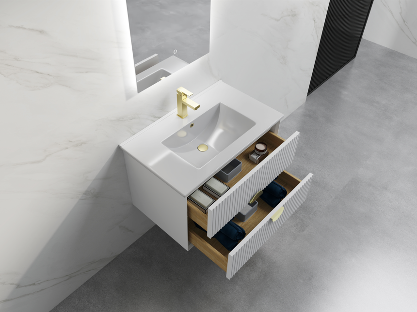 ELVA WALL HUNG Plywood VANITY 750MM