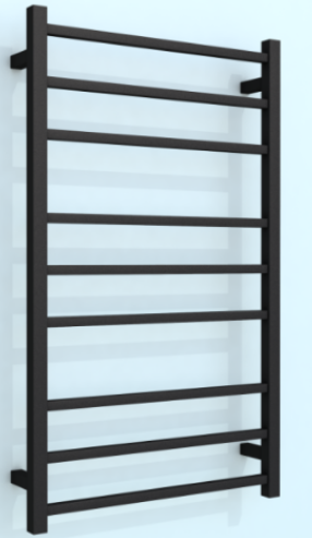 Heated Towel Rails 1000H*600W 9 Bars  Square Chrome/Matte Black/Gun Metal/Brushed Nickel/Brushed Brass