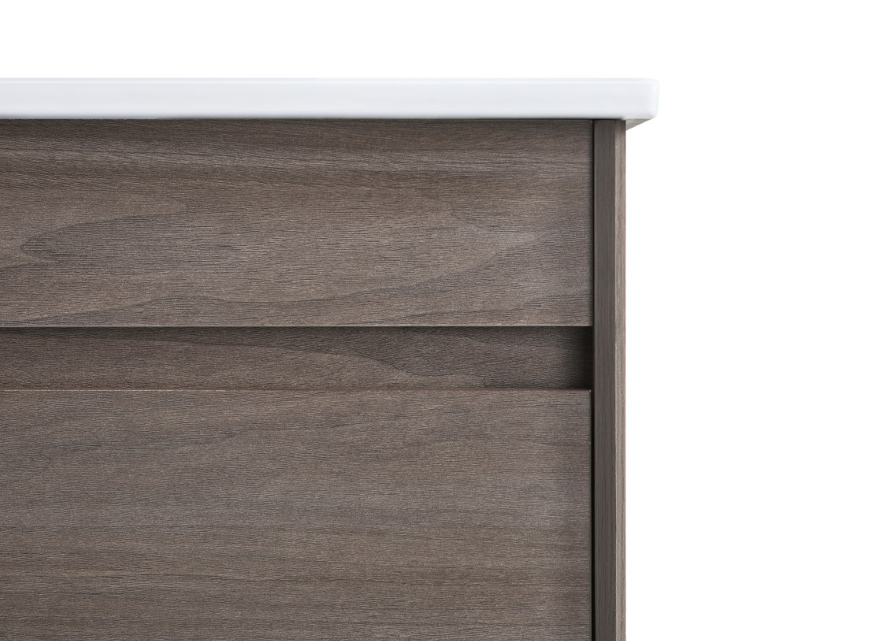 DNW Hamilton Dark Oak Plywood WallHung Vanity 900MM