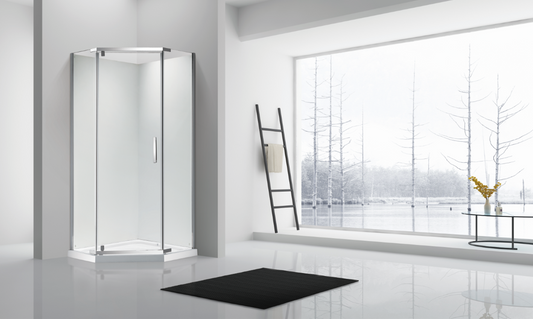 SHOWER BOX DIAMOND SWING DOOR 1900 High