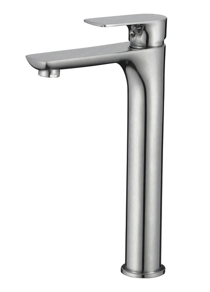 Domenic BMH8109 Round Tall Basin Mixer - Chrome/Matte Black/Brushed Nickel/Gun Metal/Brushed Brass