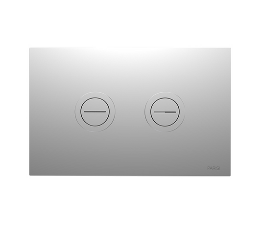 Parisi TWIN BUTTON PNEUMATIC PUSH PLATE - CHROME