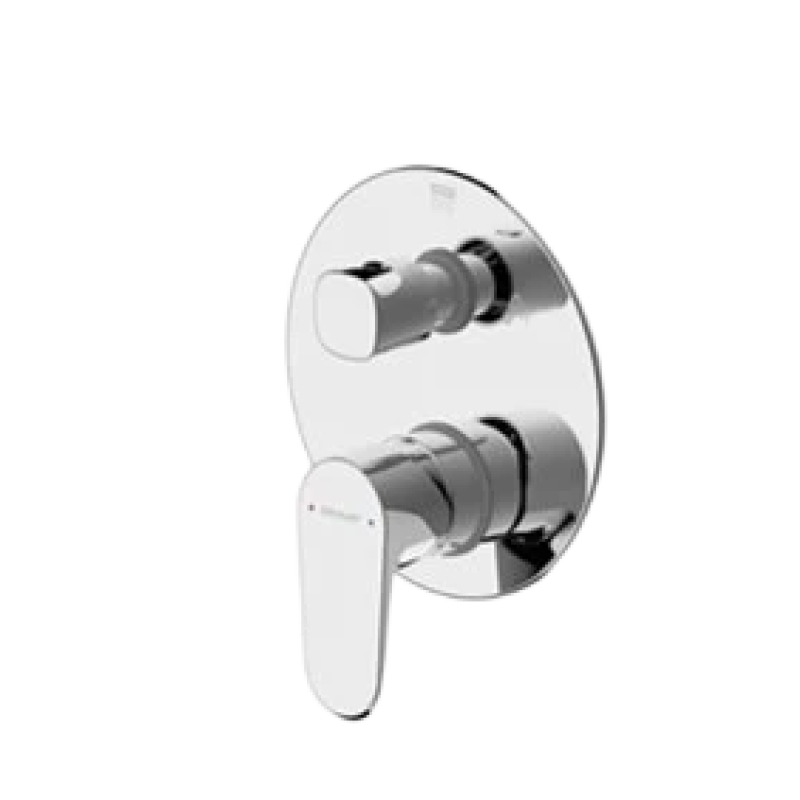 BRAVAT Eler - Shower/Bath Mixer 1-Function CHROME