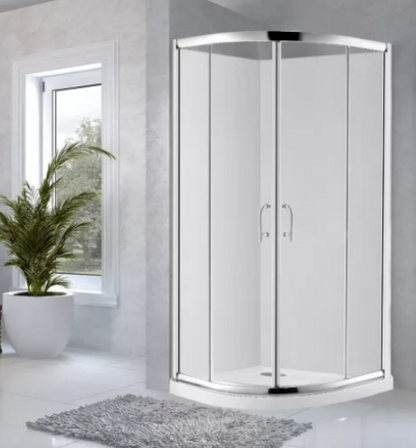 SHOWER BOX CURVED DOUBLE SLIDING DOOR 1900 High