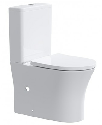 ELEMENTI CURA CC BTW TOILET SUITE GLOSS WHITE