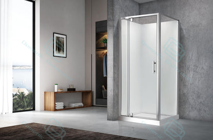 SHOWER BOX SQUARE SWING DOOR 1900 High